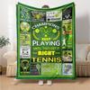 Sport Passion Poster Blanket Blanket Versatile for Couch Sofa Couch Office Bed Picnics Modern Style Gift for Travel, Home, Birthdays  Y12