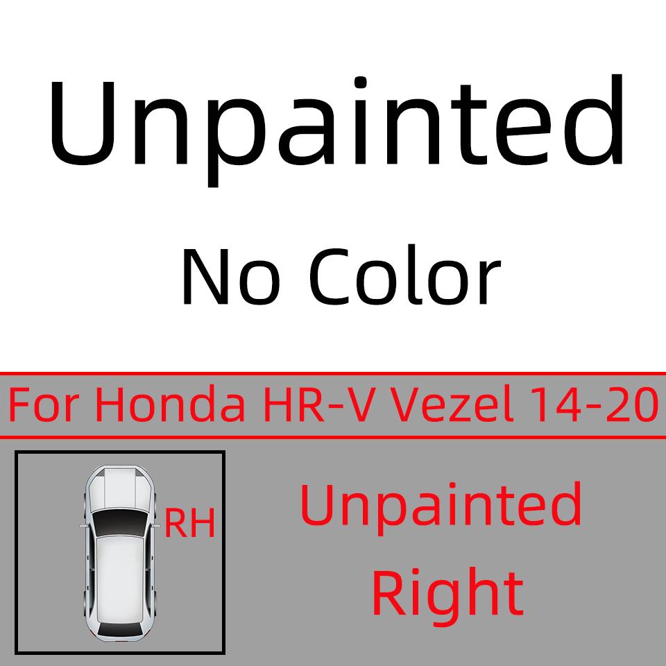 Car Accessories For Honda HR-V Vezel 2014-2020 RU Rearview Mirror Cover Cap Lid Shell Housing Cap Painted White Sliver Red