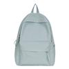 Mochila mochila escolar femenina estudiante universitaria versión coreana ins gran capacidad simple color sólido mochila estudiante de secundaria mochila niños