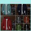 Men's Windbreaker Luminous Zipper Hoodie Jacket Perfect For Outdoor Sports Activities