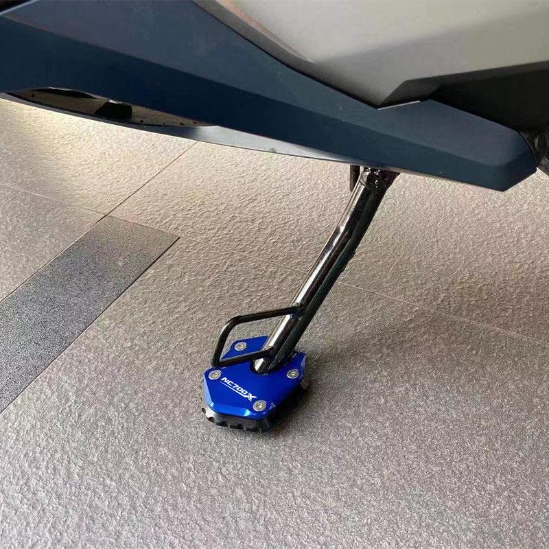 For HONDA NC750X  2022 2023 NC 750X NC750 X Motorcycle CNC Foot Side Stand Plate Kickstand Enlarger Support Extension Pad