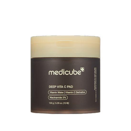Medicube Deep Vita C Pads 150g / 70 Pads + 10 Bonus Pads Vitamin C Brightening & Tone Care