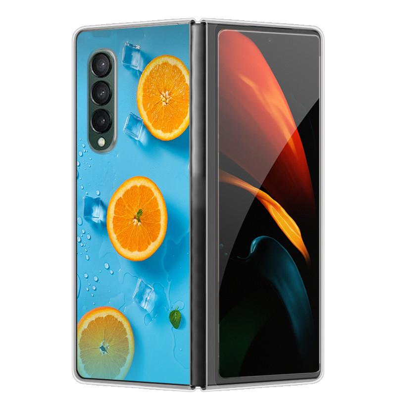 Etui na Samsunga Z Fold 5 Słodkie Modne Twarde Przezroczyste Etui na Telefon dla Samsunga Galaxy Z Fold5 5G ZFold 4 6 5G Powłoka Ochronna ZFold6