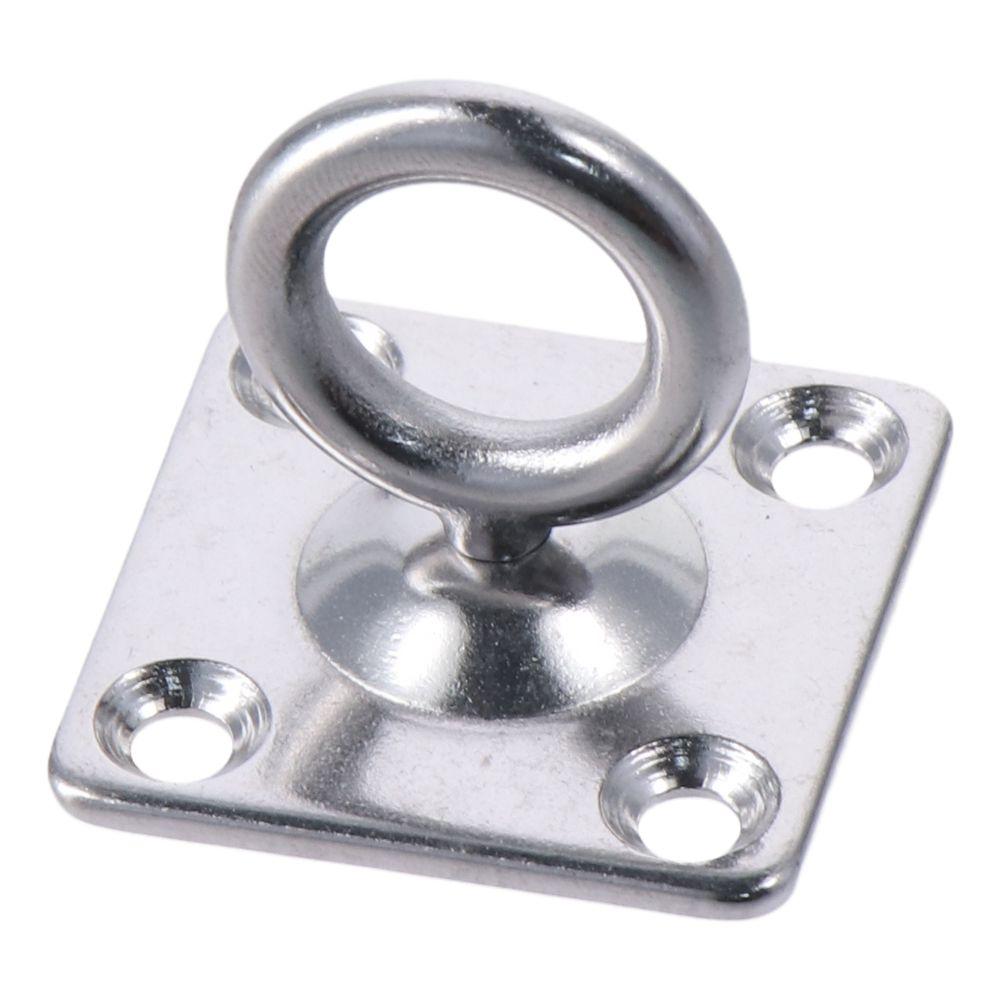 Stainless Steel Rotating Ceiling Hooks Pad 35mmx15mm U Hooks for Seawater Durable Ceiling Hooks