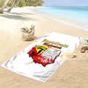 Jagiellonia Biaystok Print Beach Towel Large Soft Quick Dry Towel For Beach Camping Swimming