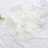 Floral Lace Vintage Clothes Accessories Shirt False Tie Shawl Lapel Blouse Top Fake Collar