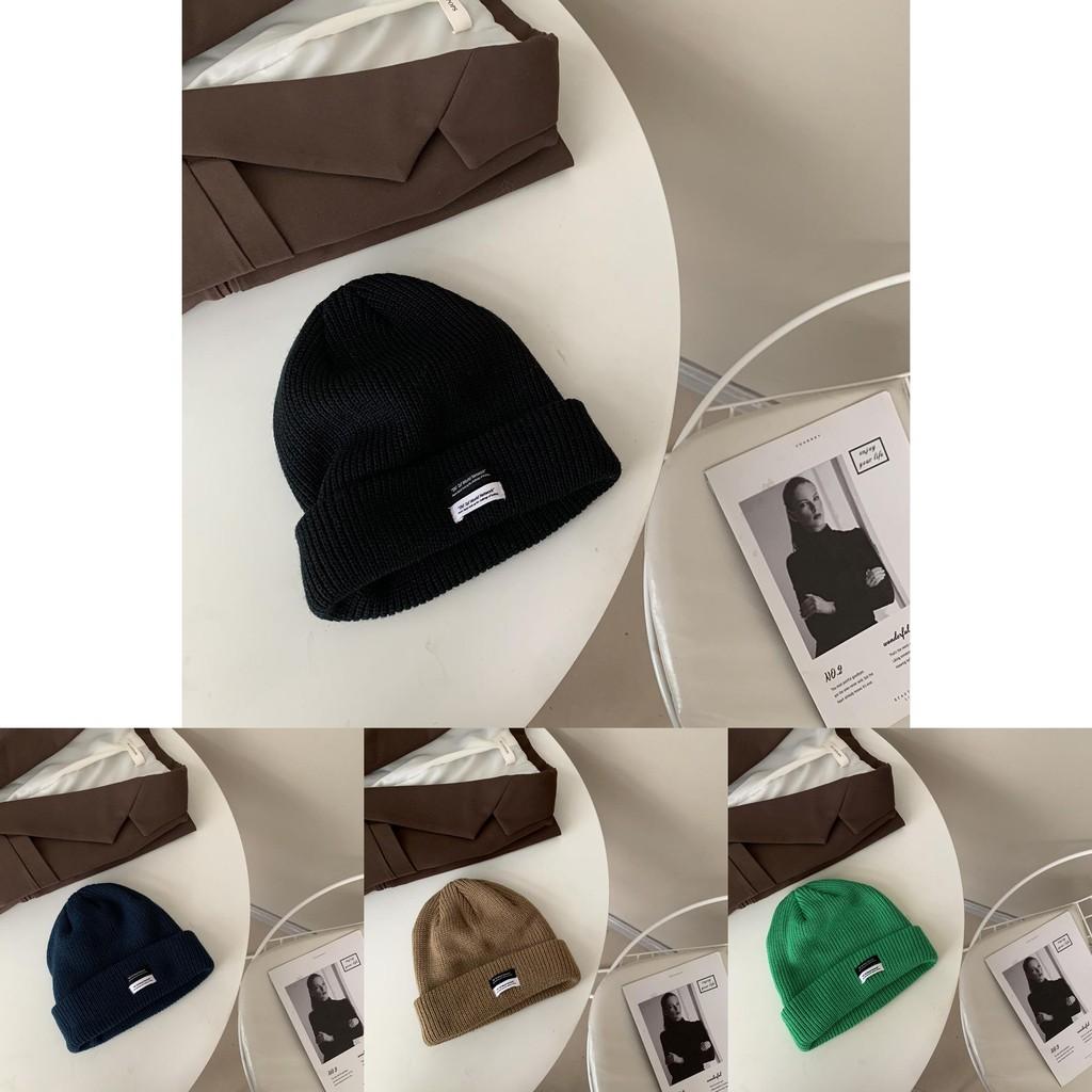 Cozy Korean Style Knit Hat For Women Perfect For Winter With Warm Cotton Fabric