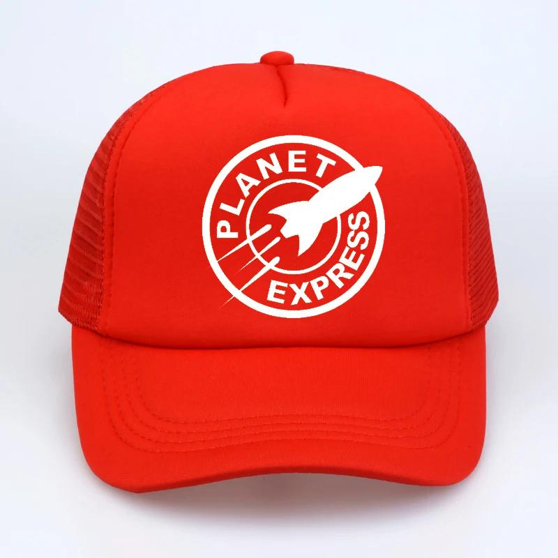 

Planet Express Baseball Caps Rock Band cap Summer Unisex Women Cool Rock Pop Baseball Mesh Net Trucker Cap Dad Hat
