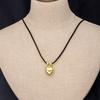 Korean Fever Love Pendant Necklace Adjustable Long Retro High-End Clothing Accessories Sweater Chain