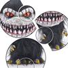 Halloween Stuffed Critters Plush Doll Creepy Prop Goth Plushie Cute Creative Calico Animal Monster Toys Figure Ornament Gifts