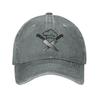 Personalized Cotton Funny Cooking Skull Knife Chef Baseball Cap Women Unisex Adjustable Dad Hat Streetwear