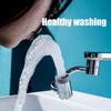 Excras Faucet Kitchen Shower Faucet Kitchen Faucet Tip Part Extender, 1080° Rotation, 2-Type Switching, Sprayer/Aerator, Water-Saving Nozzle, Head,