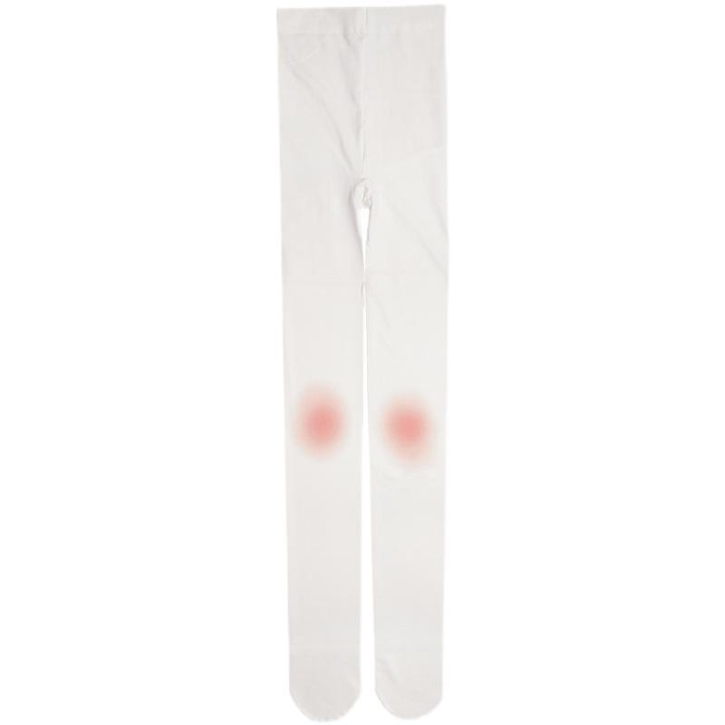 Japanese Sweet Girl Lolita Velvet Knee High Blush Socks - Cute COS White Pantyhose