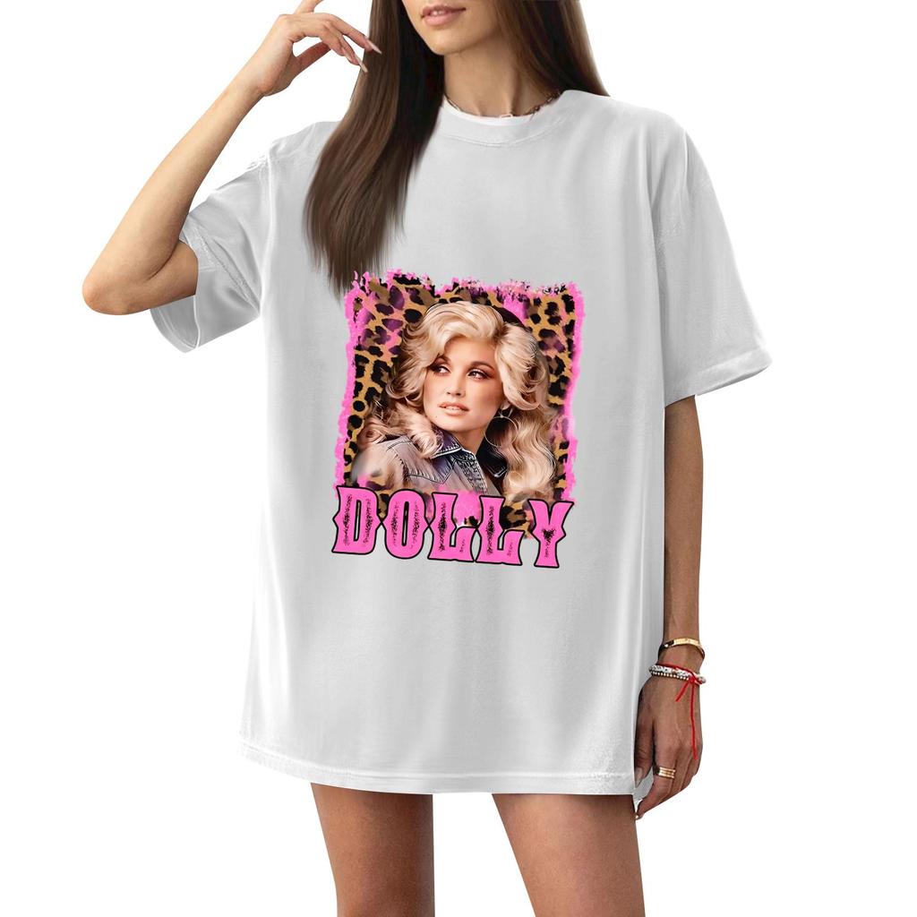 Women's Casual Letter Print Short Sleeve T-Shirt