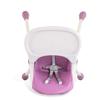K IKIDO Chaise haute pour bébé, chaise pour repas bébé, évolutive pliable et ajustable, ,De 6 mois à 3 ans(15KG)- violet