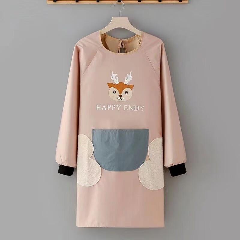 Waterproof Sleeved Kitchen Apron