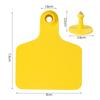 100pcs Cattle Ear Tags Without Words TPU Cow Ear Tag Signs Ear Label Farm Animal Marker Livestock Identification