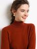 Cashmere High-Neck Loose Knit Sweater - Versatile Autumn/Winter Casual Top