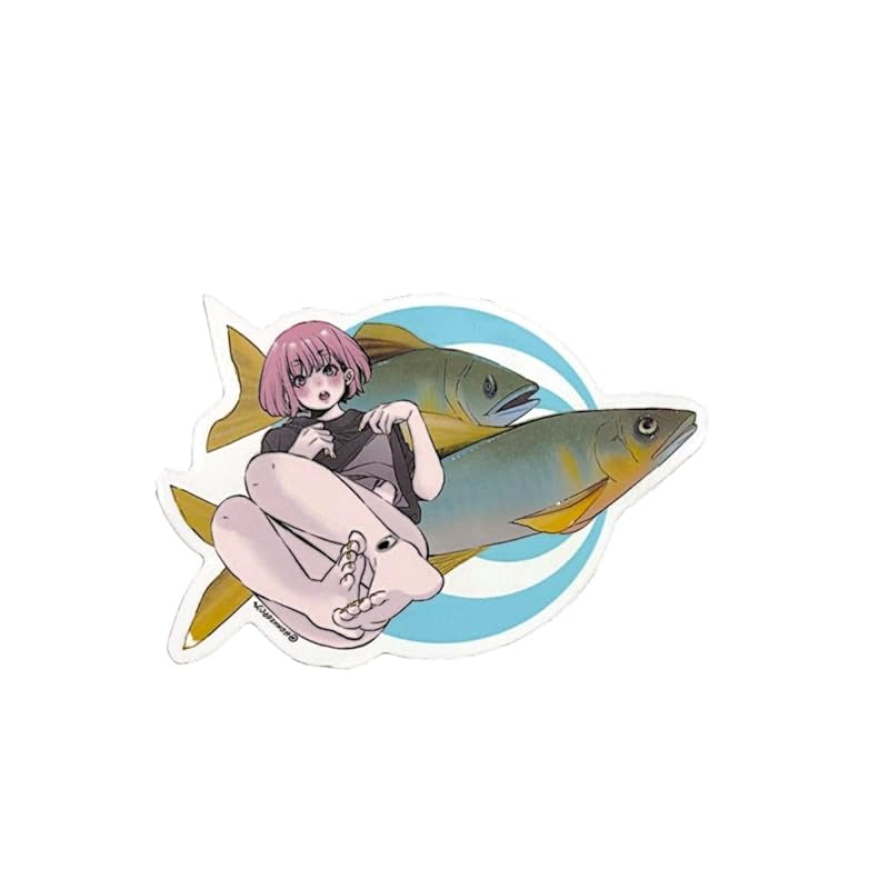 

J-like products @honne_69 fish art water resistant stickers mini Ayu