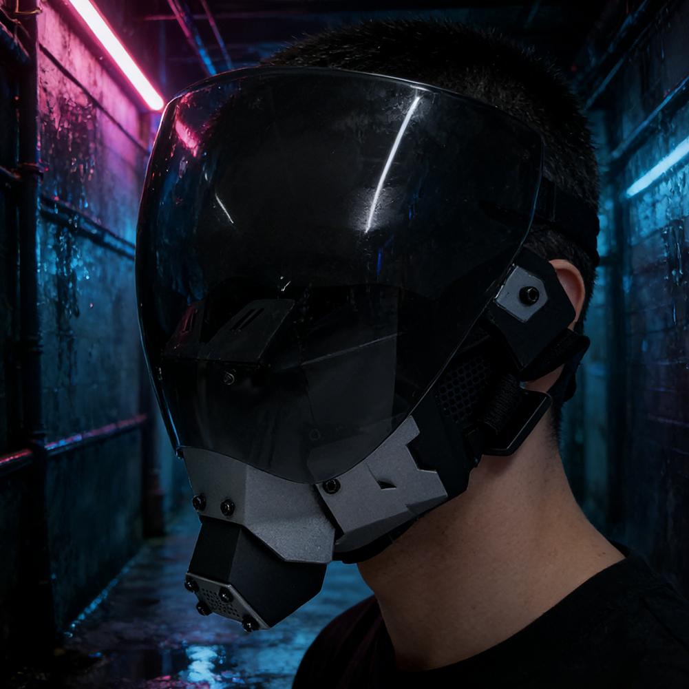 Cosplay Mask Removable Airsoft Paintball CS Wargame Sports Mask Double Sided Anti-fog Lens Protective Gear