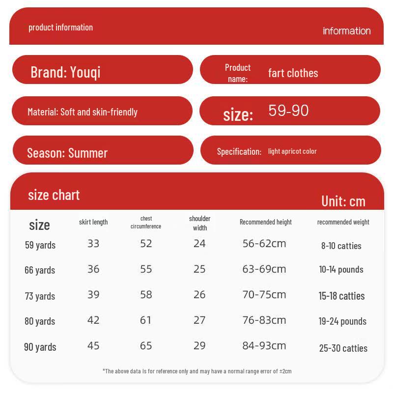 Youqi Baby Girl Sleeveless Summer Bodysuit