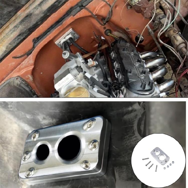 Aluminum Firewall Pass Through Modification Accessories for X Max Firewall Pass Through Eliminates Gromet