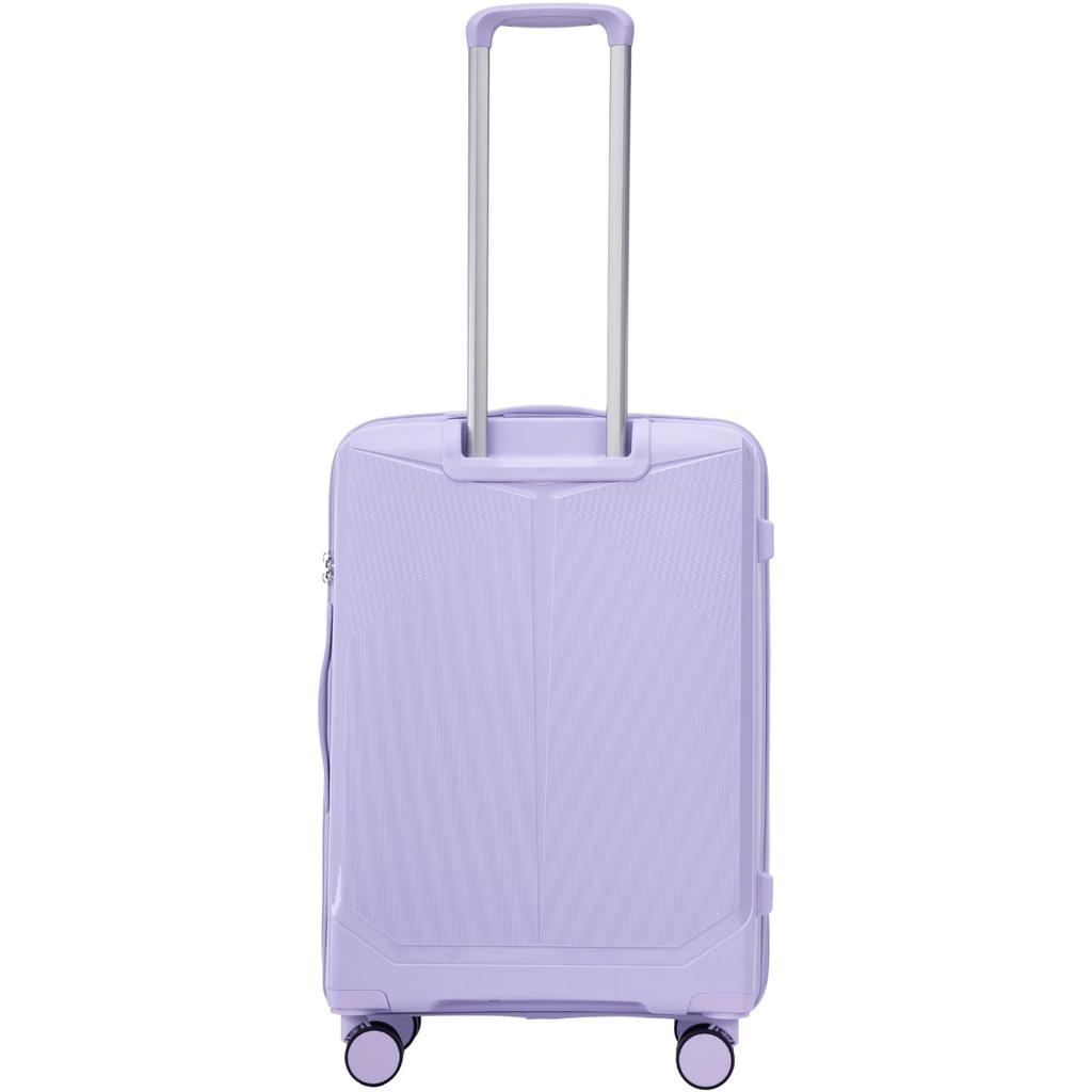 Wings Cockatiel Medium Suitcase Polypropylene 24" White Purple