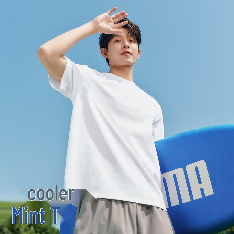 MINISO Men's Ice Silk Breathable Short-Sleeve T-Shirt