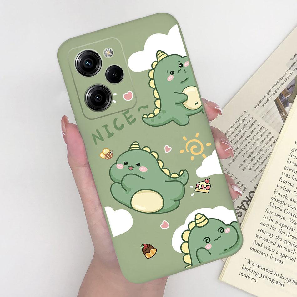 

Cell Phone Case For Xiaomi Poco X5 Pro 5G Trendy Pattern Silicone Protective Matte Cover For PocoX5 X 5 X5Pro Capa Funda Bumper Poco X5 5G
