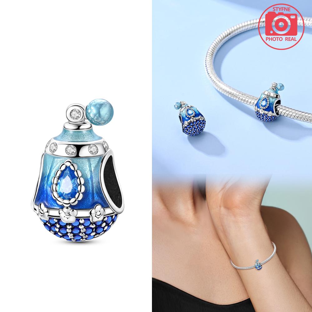 Violet Perfume Water Bottle Beads Copper Colors For Charms Copper Colors Original Bracelet For Jewelry Making