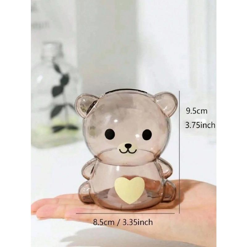 Plastic Children's Piggy Bank Candy Bank Change Bank Piggy Bank Transparent Creative Cartoon Piggy Bank Money Boxes Home Decor