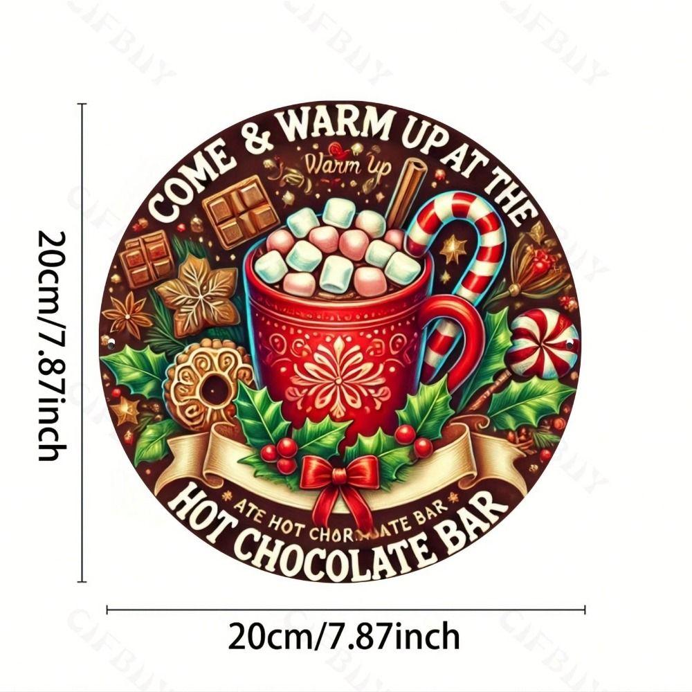 Metal Tin Sign Retro Art Decor 20x20cm Home Wall Hanging