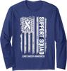 Lung Cancer Support Squad Lung Cancer Awareness Long Sleeve Tshirt