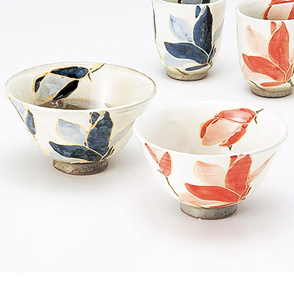 Hamato Hasami Isayama Lightweight Cosmetic Magnolia 217722 Ware, Kiln, Teacup, Small, Design, White,