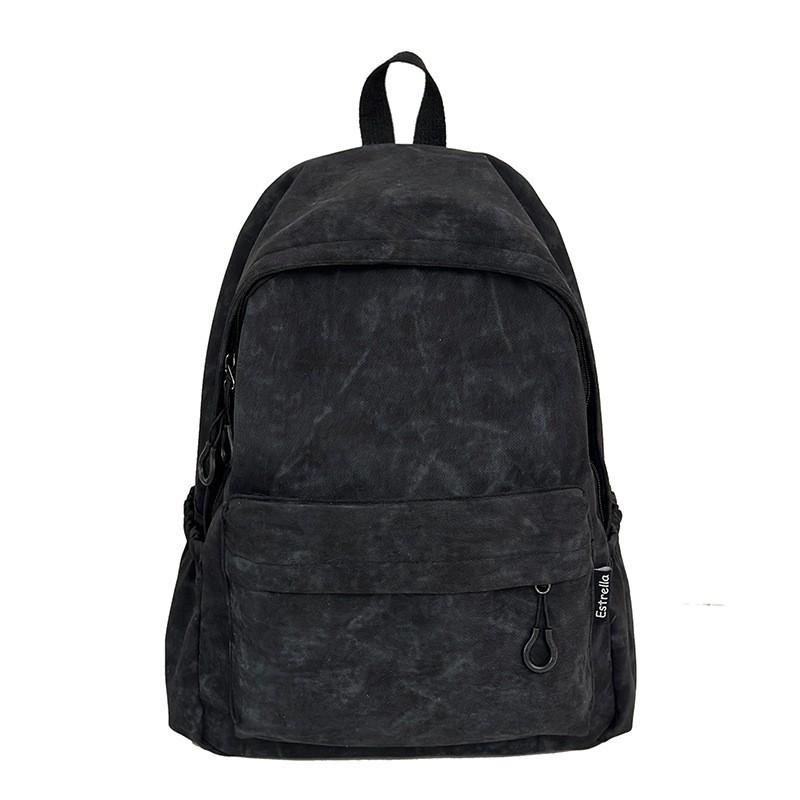 

Tie-dyed Campus Simple All-matching Backpack Female High School Students Junior Schoolbag Large-capacity Men s Trend