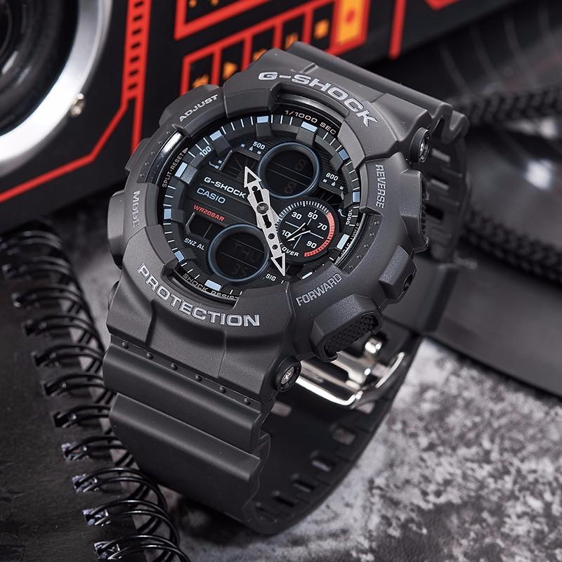 Casio Summer Street Pointer Three Eyes Double Display Waterproof and Shockproof Movement Quartz Movement Japanese and GA-140-1A1PRBS&GMA-S140-1APR