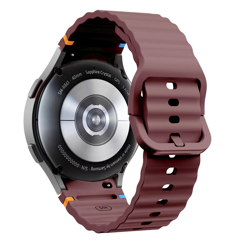 Original Silicone Band for Samsung Galaxy Watch 7 6 5 4 44mm 40mm 5Pro 45mm Bracelet for Galaxy 4/6Classic 42mm 46 43 47mm Strap