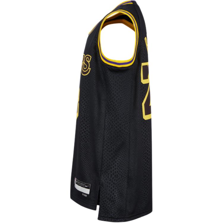 Nike Kids Basketball Jersey With Letter And Number Print Kids Jersey Black 3Z287BYXP23-LAKKB
