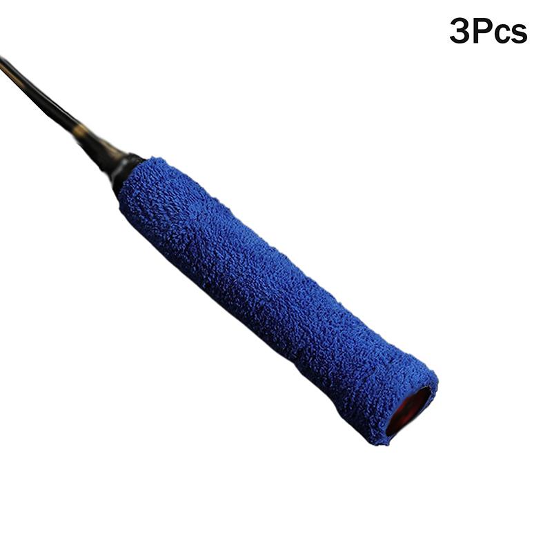 3Pcs Towel Glue Grip Badminton Tennis Racket Overgrips Tape Racket Grip Grip Non-slip Tape Band Sweat Badminton