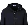 STONE ISLAND Logo Patch Zip Up Hooded Jacket K2S15Q100004S0B22-V0020