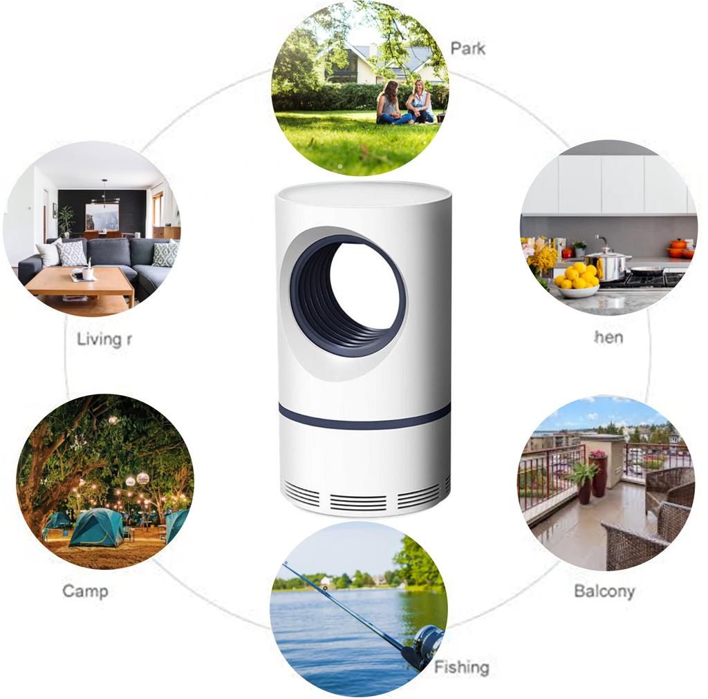 Electric Indoor Mosquito Trap USB Power Insect Mosquito Killer UV Light LED Mosquito Lamp Non-Toxic