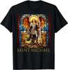 Saint Michael The Archangel Prayer Catholic Gift T-Shirt Size S-5XL