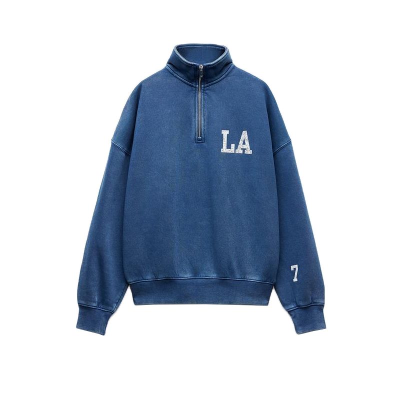 

Эффект стирки Преппи Стиль Поло Стиль Флисовый Свитер 3253830 Широкие Брюки Джоггеры 3253833 Blue Tops S