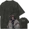 T-shirt Kimono Sukuna Jujutsu Kaisen Maglietta Lavata Vintage Oversize Retrò Anime Harajuku Streetwear Grafica Manga Abbigliamento Uomo