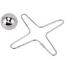 Coffee Cooling Ball Reusable Stainless Steel Coffee Chilling Ball with Stand for Tea Juice