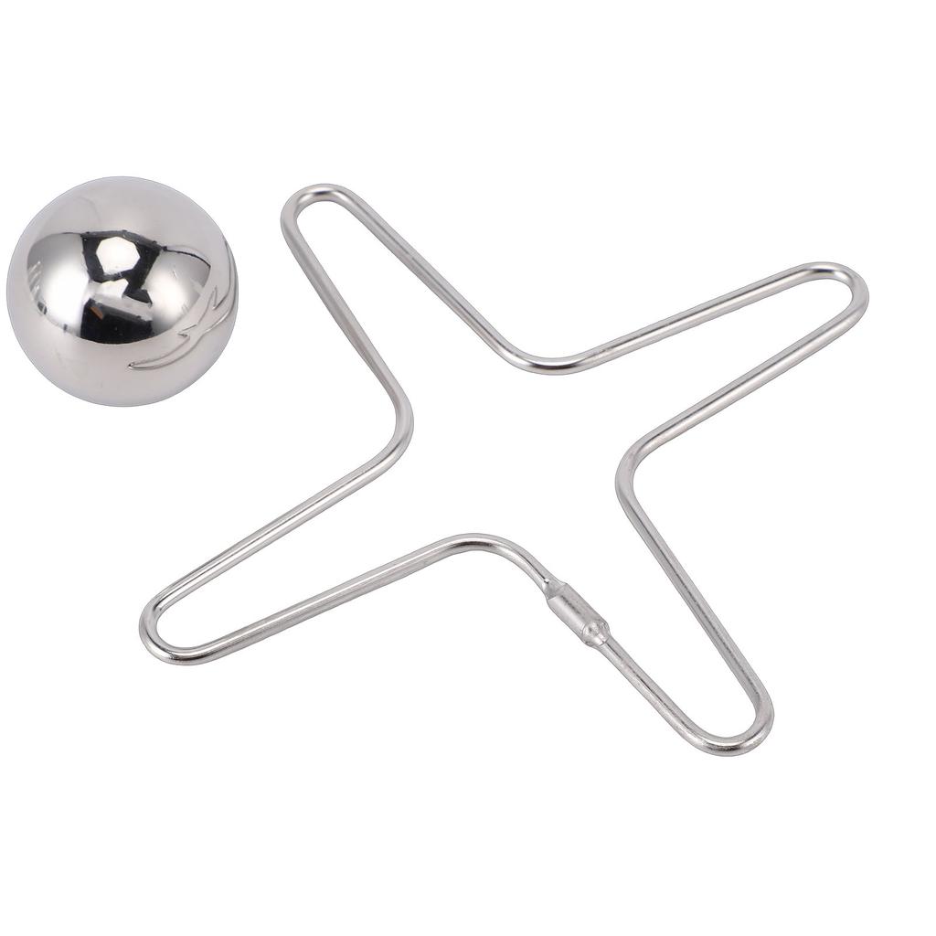Coffee Cooling Ball Reusable Stainless Steel Coffee Chilling Ball with Stand for Tea Juice