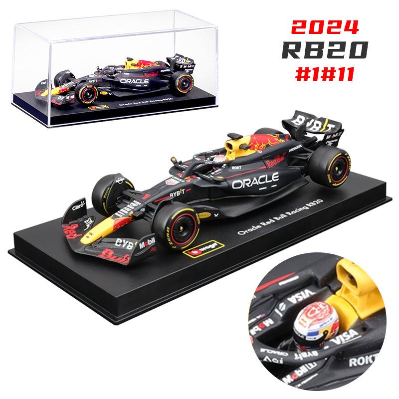Bburago 2024 RB20 Red Bull F1 Racing Car 1:43 Alloy Model Toy