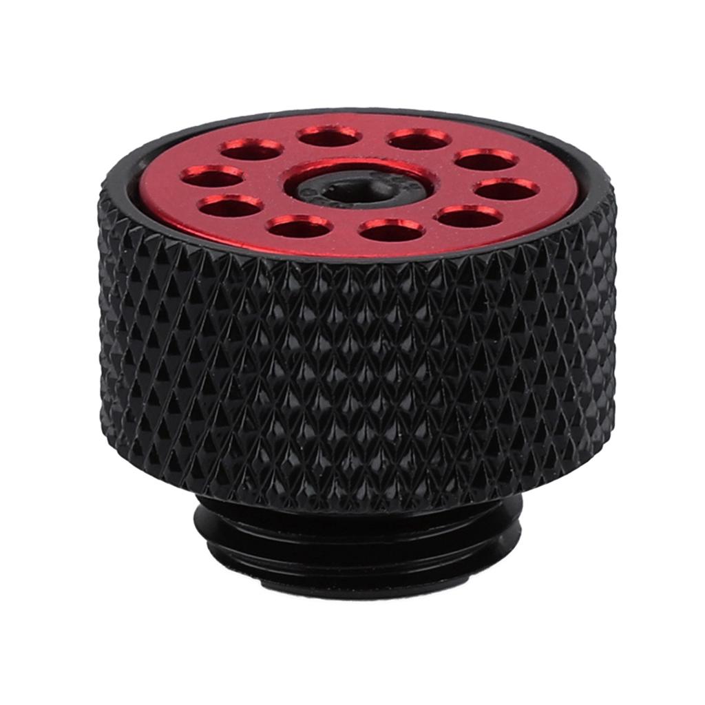 HPQF S1A Computer Water Cooled Adjustable Automatic Air Evacuation Valve Black+Red