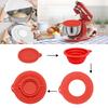 Silicone Mixer Bowl Splatter Cover For 4.5 To 5 Quart Tilt Head Stand Mixer Prevents Food Mess While Mixing And Storing
