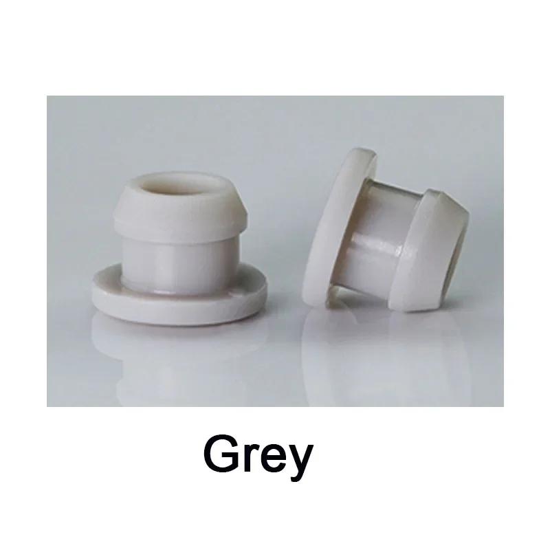 Silicone T Type Conical Hole Plug Snap Fit Blanking End Cap Waterproof Dust Seal Stopper Pipe Tube Plug Bung 2.5-50.6mm